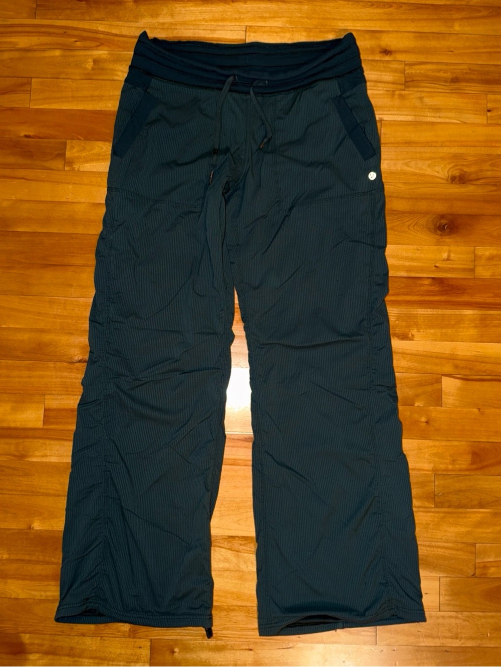 Lululemon Dance Studio Pants III 8 Nocturnal Teal 31” Unlined Straight Leg